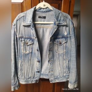 Able Merly distressed jean jacket